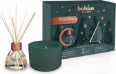 geurkaars giftset True Glow Winter Woods 2-delig