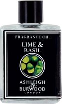 geurolie Lime & Basil 12 ml transparant