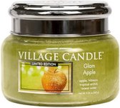 kaars Glam Apple 9,5 x 8 cm wax lichtgroen