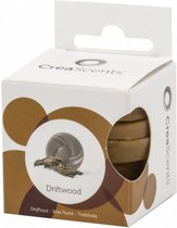 waxchips Drijfhout 5 cm bruin 6 stuks