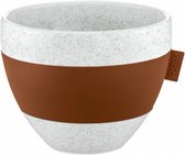 thermosbeker Aroma M 270 ml wit/bruin