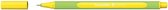 fineliner Line-Up 0,4 mm 16 cm rubber groen/geel