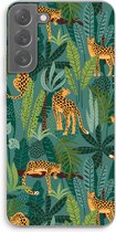 Case Company® - Samsung Galaxy S22 Plus hoesje - Luipaard 2 - Soft Cover Telefoonhoesje - Bescherming aan alle Kanten en Schermrand