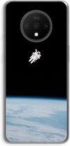 Case Company® - OnePlus 7T hoesje - Alone in Space - Soft Cover Telefoonhoesje - Bescherming aan alle Kanten en Schermrand