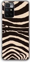 Case Company® - Xiaomi Redmi 10 hoesje - Arizona Zebra - Soft Cover Telefoonhoesje - Bescherming aan alle Kanten en Schermrand