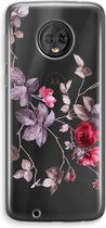 Case Company® - Motorola Moto G6 hoesje - Mooie bloemen - Soft Cover Telefoonhoesje - Bescherming aan alle Kanten en Schermrand