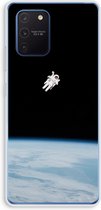 Case Company® - Samsung Galaxy Note 10 Lite hoesje - Alone in Space - Soft Cover Telefoonhoesje - Bescherming aan alle Kanten en Schermrand