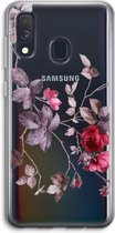 Case Company® - Samsung Galaxy A40 hoesje - Mooie bloemen - Soft Cover Telefoonhoesje - Bescherming aan alle Kanten en Schermrand