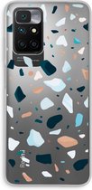 Case Company® - Xiaomi Redmi 10 hoesje - Terrazzo N°13 - Soft Cover Telefoonhoesje - Bescherming aan alle Kanten en Schermrand