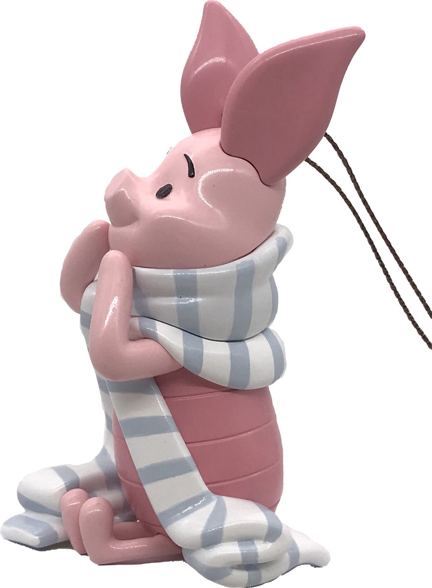 Kurt S. Adler Ornament Disney - Knorretje - Kerstbal kunststof h10 cm Roze