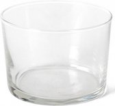 whiskeyglas 230 ml 8 x 6 cm transparant