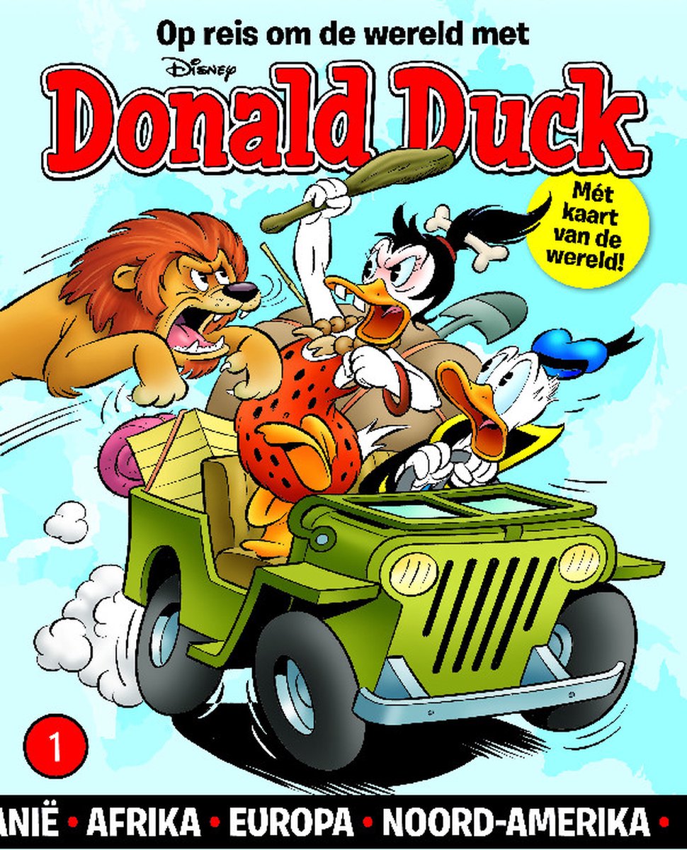 Op reis om de wereld met Donald Duck 1 | bol.com