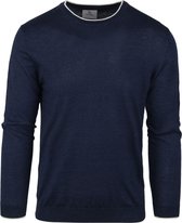 Suitable - Trui O-Hals Johan Navy - Maat XXL - Regular-fit