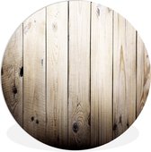 WallCircle - Wandcirkel ⌀ 150 - Plank - Boom - Hout - Landelijk - Ronde schilderijen woonkamer - Wandbord rond - Muurdecoratie cirkel - Kamer decoratie binnen - Wanddecoratie muurcirkel - Woonaccessoires