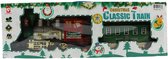 locomotief en wagon Christmas Classic Train 58 x 18 cm