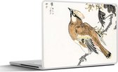 Laptop sticker - 13.3 inch - Japans - Vogel - Boom - 31x22,5cm - Laptopstickers - Laptop skin - Cover