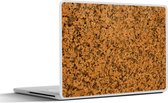 Laptop sticker - 17.3 inch - Graniet - Steen - Oranje - 40x30cm - Laptopstickers - Laptop skin - Cover