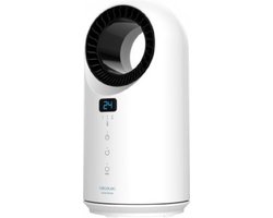 Cecotec Low Consumption Heater Ready Warm 8200 Bladeless Power 1500 W, Fernbedienung, LED-Bildschirm, Touch-Steuerung, 3 Modi, 60º-Oszillation, Timer, dreifaches Sicherheitssystem