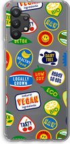 Case Company® - Samsung Galaxy A32 5G hoesje - Fruitsticker - Soft Cover Telefoonhoesje - Bescherming aan alle Kanten en Schermrand