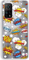 Case Company® - Xiaomi Mi 10T hoesje - Pow Smack - Soft Cover Telefoonhoesje - Bescherming aan alle Kanten en Schermrand
