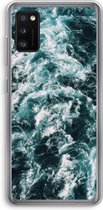 Case Company® - Samsung Galaxy A41 hoesje - Zee golf - Soft Cover Telefoonhoesje - Bescherming aan alle Kanten en Schermrand