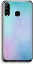 Case Company® - Huawei P30 Lite hoesje - Mist pastel - Soft Cover Telefoonhoesje - Bescherming aan alle Kanten en Schermrand