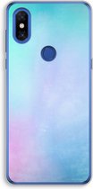 Case Company® - Xiaomi Mi Mix 3 hoesje - Mist pastel - Soft Cover Telefoonhoesje - Bescherming aan alle Kanten en Schermrand