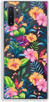 Case Company® - Samsung Galaxy Note 10 Plus hoesje - Tropisch 2 - Soft Cover Telefoonhoesje - Bescherming aan alle Kanten en Schermrand