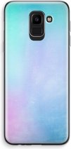 Case Company® - Samsung Galaxy J6 (2018) hoesje - Mist pastel - Soft Cover Telefoonhoesje - Bescherming aan alle Kanten en Schermrand