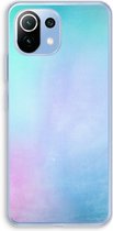 Case Company® - Xiaomi Mi 11 Lite hoesje - Mist pastel - Soft Cover Telefoonhoesje - Bescherming aan alle Kanten en Schermrand