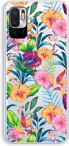 Case Company® - Xiaomi Redmi Note 10 5G hoesje - Tropisch 2 - Soft Cover Telefoonhoesje - Bescherming aan alle Kanten en Schermrand