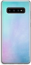 Case Company® - Samsung Galaxy S10 Plus hoesje - Mist pastel - Soft Cover Telefoonhoesje - Bescherming aan alle Kanten en Schermrand