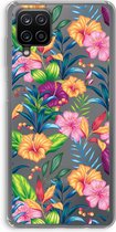 Case Company® - Samsung Galaxy A12 hoesje - Tropisch 2 - Soft Cover Telefoonhoesje - Bescherming aan alle Kanten en Schermrand