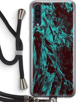 Case Company® - Samsung Galaxy A50 hoesje met Koord - Ice Age - Telefoonhoesje met Zwart Koord - Bescherming aan alle Kanten en Over de Schermrand