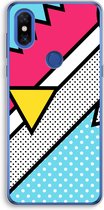 Case Company® - Xiaomi Mi Mix 3 hoesje - Pop Art #3 - Soft Cover Telefoonhoesje - Bescherming aan alle Kanten en Schermrand