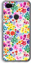 Case Company® - Google Pixel 3a hoesje - Little Flowers - Soft Cover Telefoonhoesje - Bescherming aan alle Kanten en Schermrand