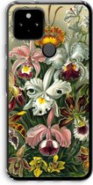 Case Company® - Google Pixel 5 hoesje - Haeckel Orchidae - Soft Cover Telefoonhoesje - Bescherming aan alle Kanten en Schermrand