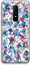 Case Company® - OnePlus 6 hoesje - Hibiscus Flowers - Soft Cover Telefoonhoesje - Bescherming aan alle Kanten en Schermrand