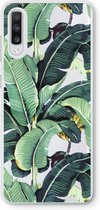 Case Company® - Samsung Galaxy A70 hoesje - Bananenbladeren - Soft Cover Telefoonhoesje - Bescherming aan alle Kanten en Schermrand