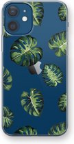 Case Company® - iPhone 12 hoesje - Tropische bladeren - Soft Cover Telefoonhoesje - Bescherming aan alle Kanten en Schermrand