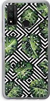 Case Company® - Huawei P Smart (2020) hoesje - Geometrische jungle - Soft Cover Telefoonhoesje - Bescherming aan alle Kanten en Schermrand