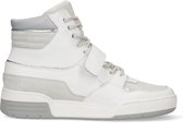 Sacha - Dames - Halfhoge witte sneakers - Maat 37