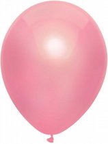 Ballonnen Metallic Roze 10 stuks