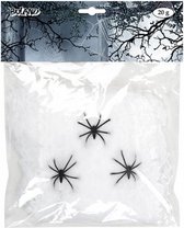 spinrag polyester 20 g wit 4-delig