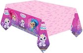 tafelkleed Shimmer en Shine 180 x 120 cm roze