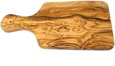 Borrelplank Hout - Tapasplank - Olijfhout - Serveerplank Hout - Kaasplank - 27 cm