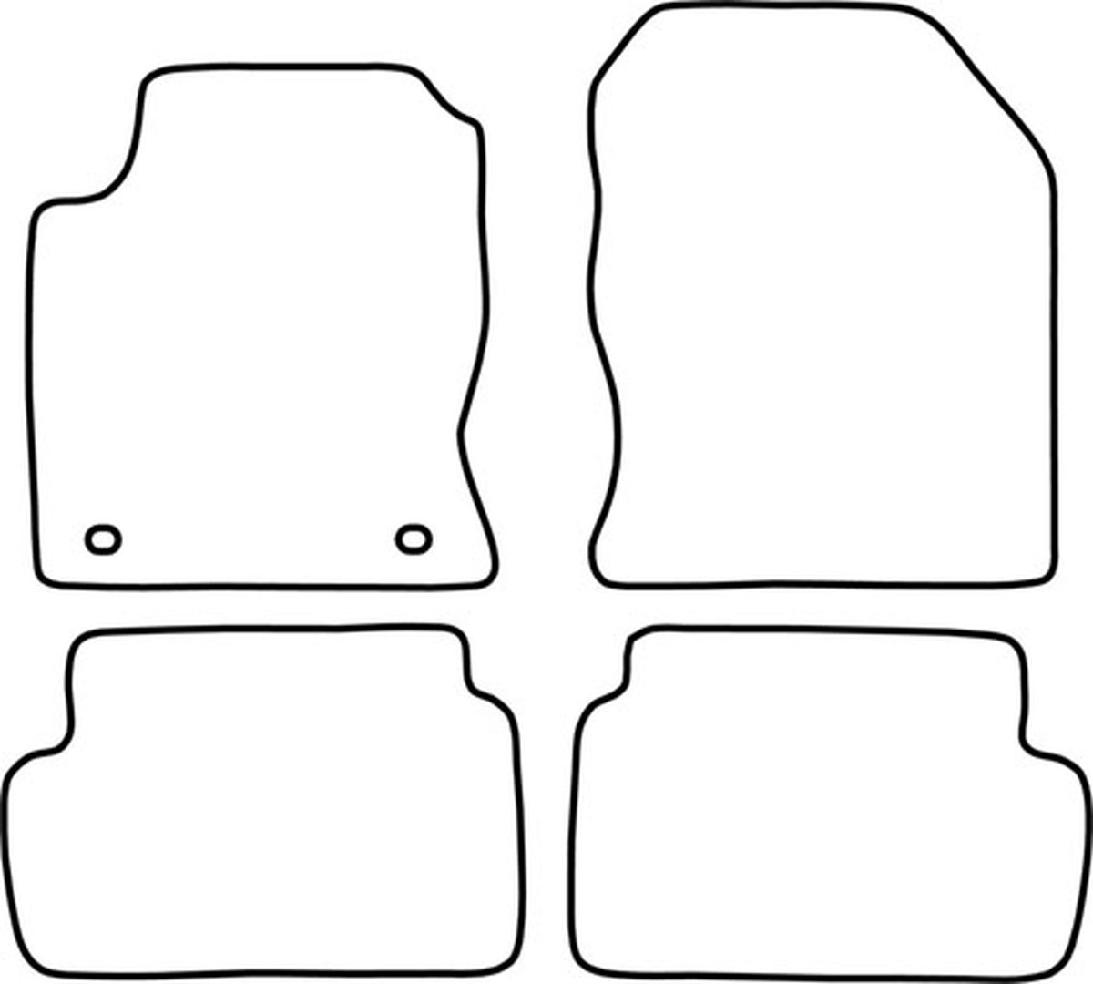 Automatten | Mattenset Ford Focus - 1998 - 2001