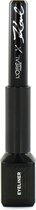 Bol.com L'Oréal X Karl Lagerveld Matte Metallic Eyeliner - 12 Chic Rose Silver aanbieding