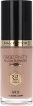 Max Factor Facefinity All Day Flawless 3 in 1 30 ml Flacon pompe Liquide Warm Almond 045