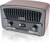 Bol.com Roadstar Retro Radio – DAB+ FM en Bluetooth – Donkerbruin aanbieding